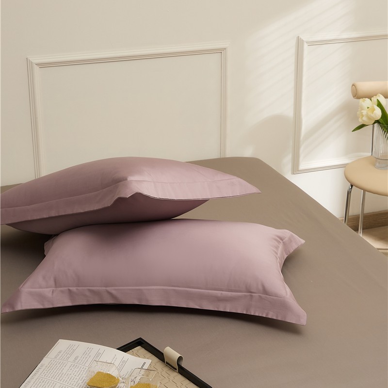 Luz de lujo 100 cubas de almohada de algodón de lana larga de Xinjiang, cubas de almohada de algodón simple, cubas de almohada de algodón transpirables, un par de cubas de almohada de algodón