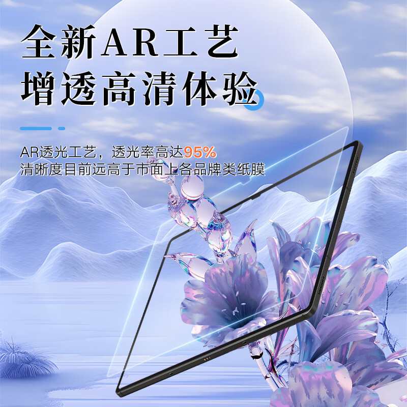 クラス 3A 紙フィルム Samsung TabS9 反射防止紙フィルム 12.4inch S10+ 反射防止紙フィルムに適しています|undefined