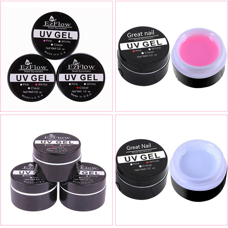 Nail phototherapy nail gel phototherapy extension UV tricolor gel wholesale base gel nail tools nail polish gel