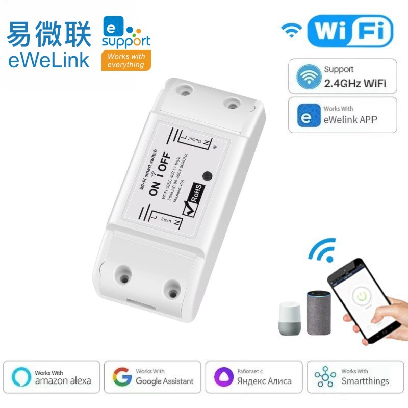 EWeLink Easy Micro-Union Wifi Блок Блок Блок Блок APP Дистанционное управление мини-мини-смарт-переключатель