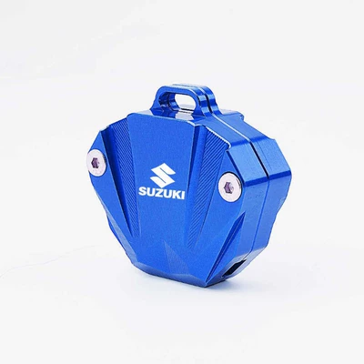 Suitable for Suzuki Dl250 Dəbilqə (Kaska) aksesuarları - blue-key-shell-suzuki-logo