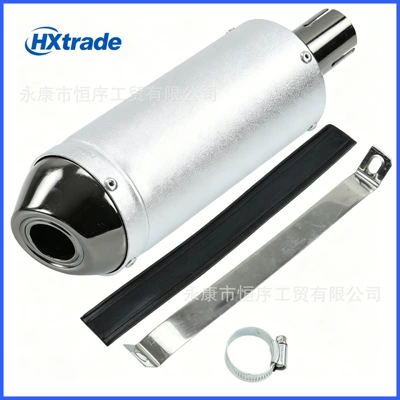 Atv Beach Bike Mini Dirt Bike Off-Road Motorcycle 110-160Cc Exhaust Pipe Exhaust Muffler 28mm Diameter Silencer