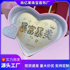 黄金大金饼画饼50mg足金999纯金投资收藏生日金条女神礼物送女友