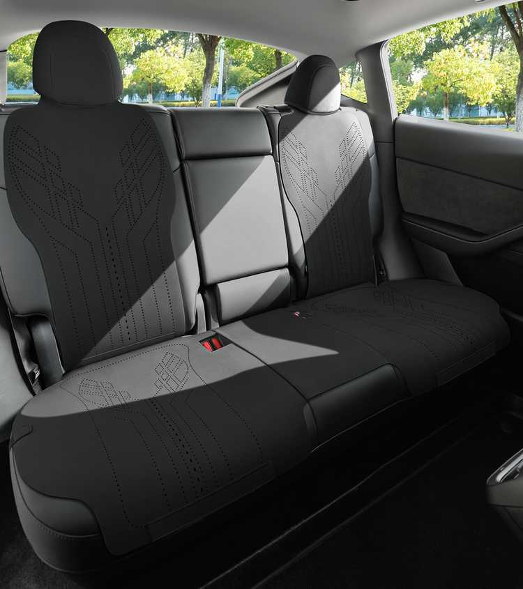 25 Tesla Seat Cushions Modelly New Version Seat Cushion Special Seat Cushion Breathable Four-Season Universal Seat Cover Seat Cushion