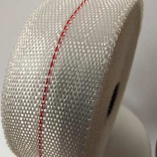 Fiberglass Tape Customized Alkali-Free Glass Fiber Tape 0.10mm Various Specifications with Red Line Glass Fiber Tape