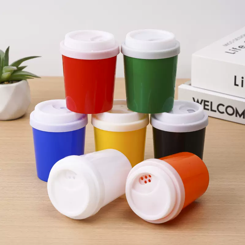 塑料牙签罐广告牙签筒定制牙签盒塑料旋转小礼品牙签筒印logo订制