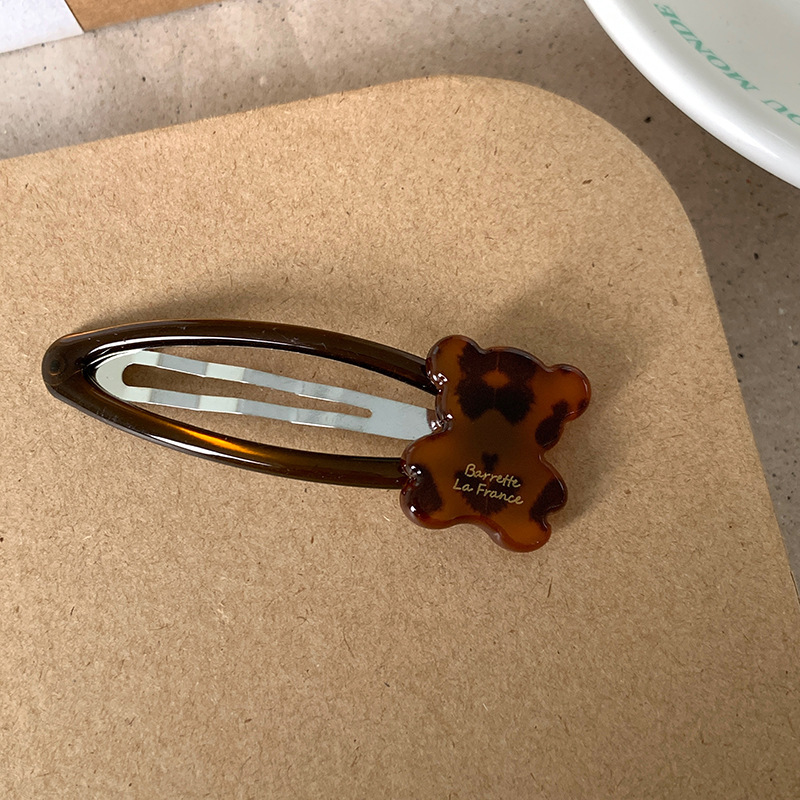 醋酸猫咪爱心发夹秋冬百搭ins风刘海夹BB夹发卡侧边夹掰掰夹发饰|undefined