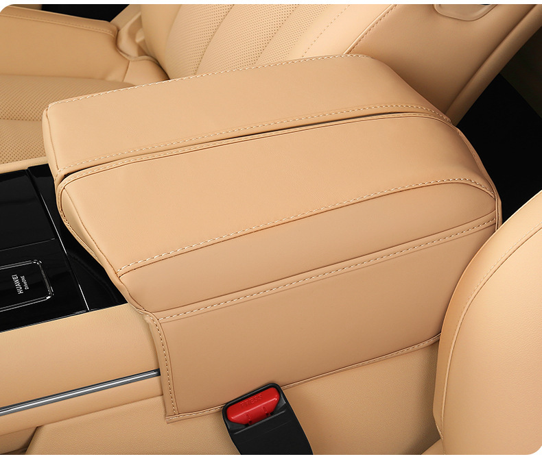 Suitable for Aito M7 Special Armrest Box Leather Cover Central Control Armrest Pad Central Control Armrest Box Protection Interior Parts