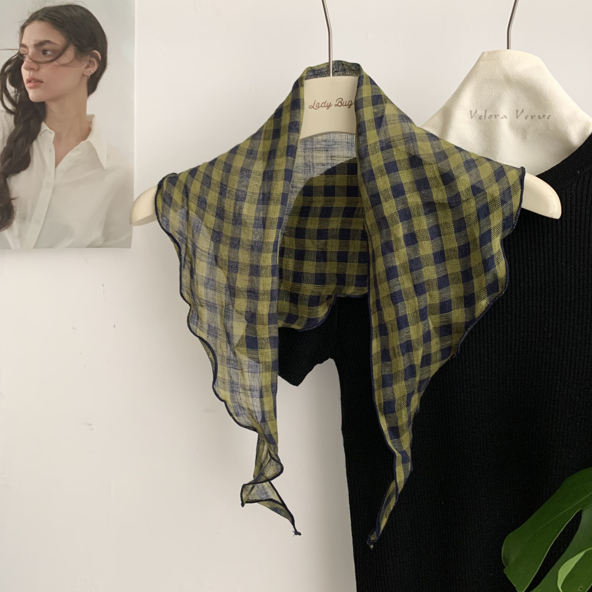 SKU-04 스퀘어 그린/린넨