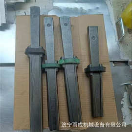 现货钎杆楔子开石器 开山采石工具劈裂器  手动劈石器 视频 图片