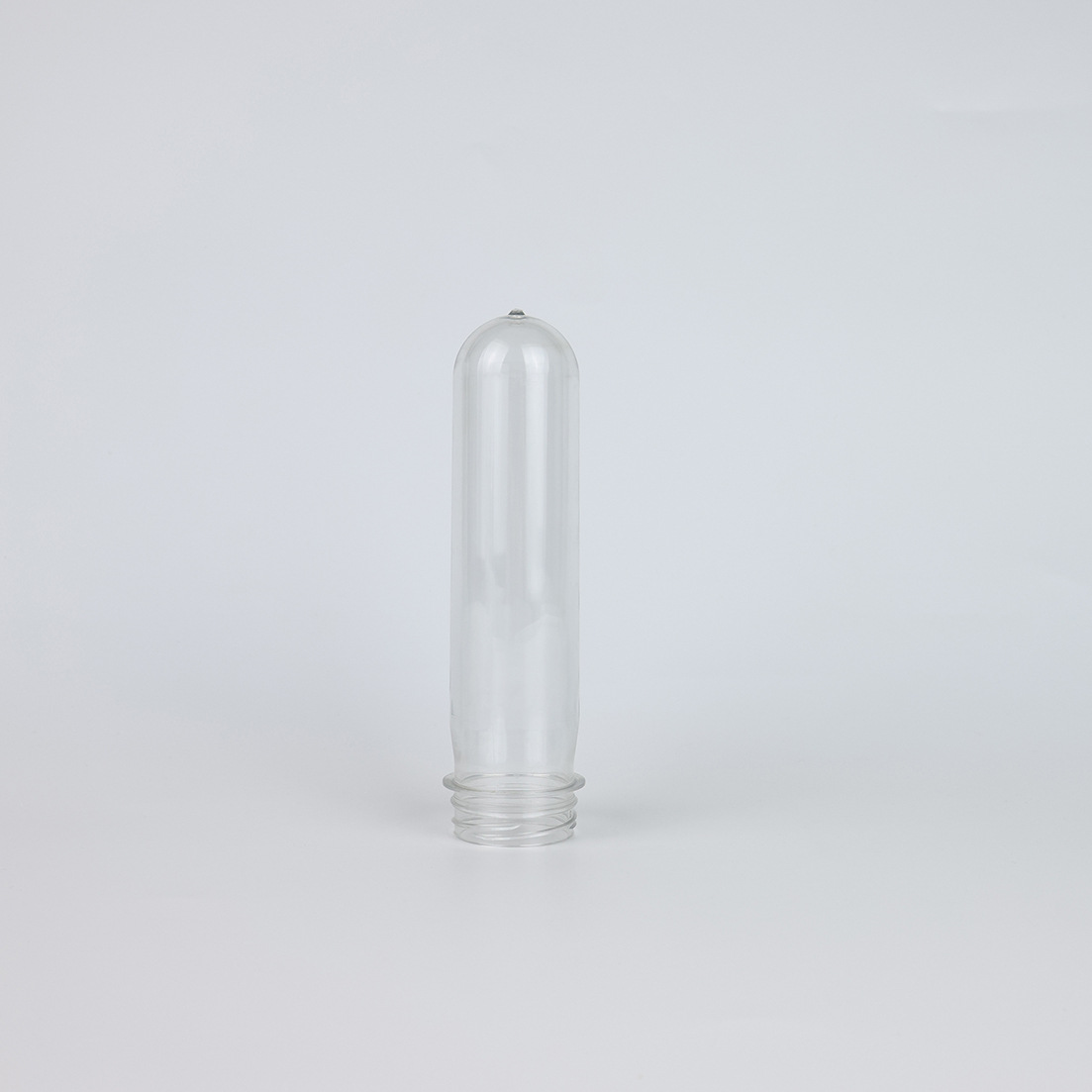 Fabricante al por mayor 38 botellas de plástico en blanco jugo de fruta bebida PET tubo en blanco pulsante botella en blanco material de grado alimenticio