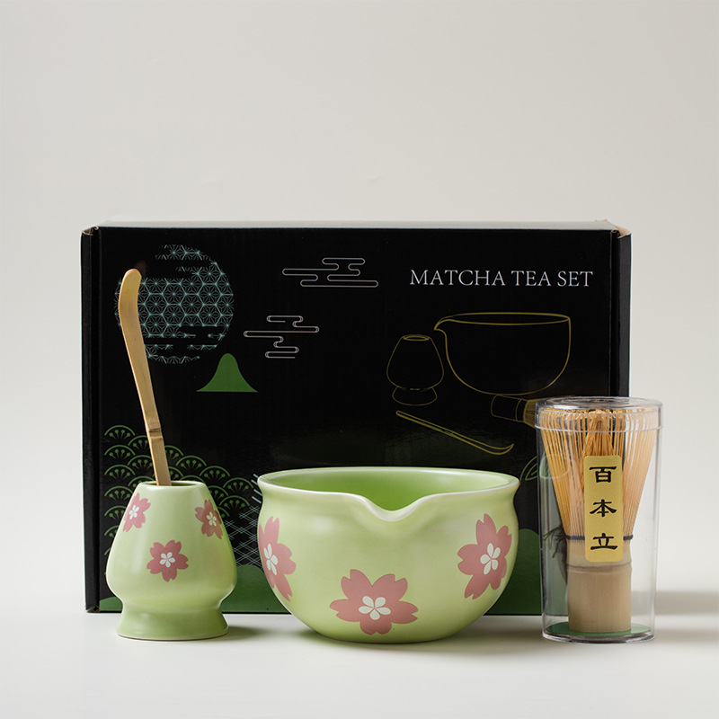 라이트 그린 4점 세트 패턴 5