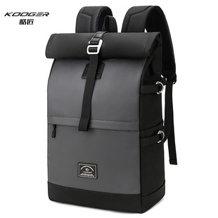 Cool craftsman new backpack charging simple business backpack men and women waterproof extended large capacity roll cover computer backpack
