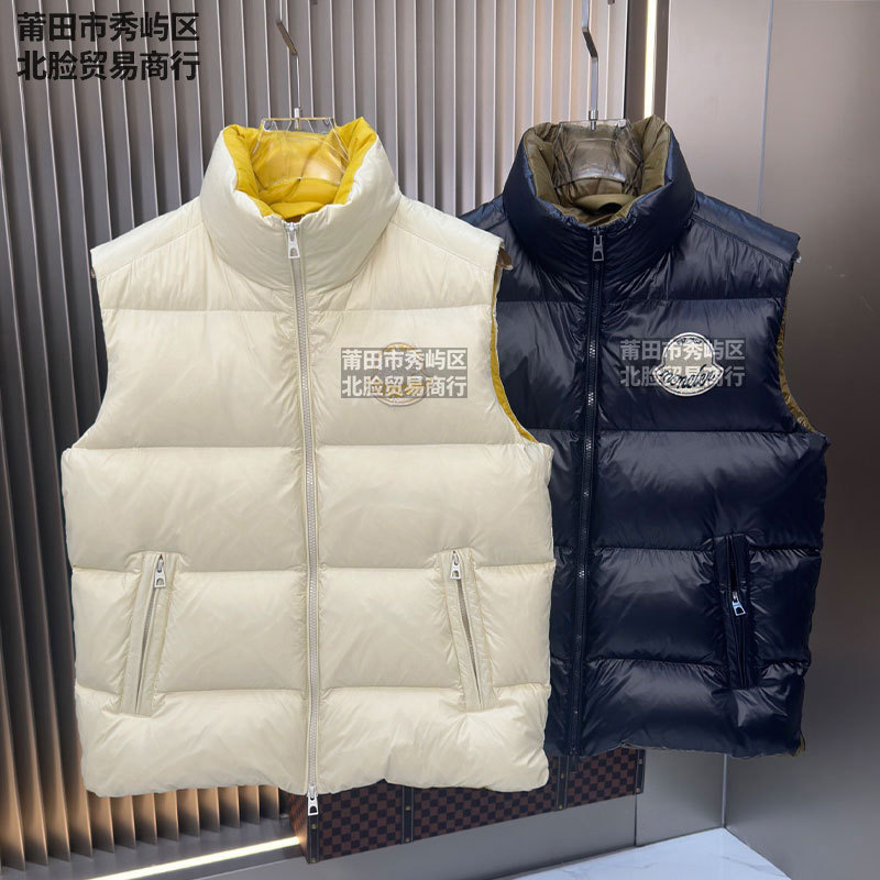 Putian M brand down jacket, high-end version, 26ss, large label, stand-up collar, sleeveless, Lipsi, Mong brand vest, outerwear Putian M brand down jacket, high-end version, 26ss, large label, stand-up collar, sleeveless, Lipsi, Mong brand vest, outerwear