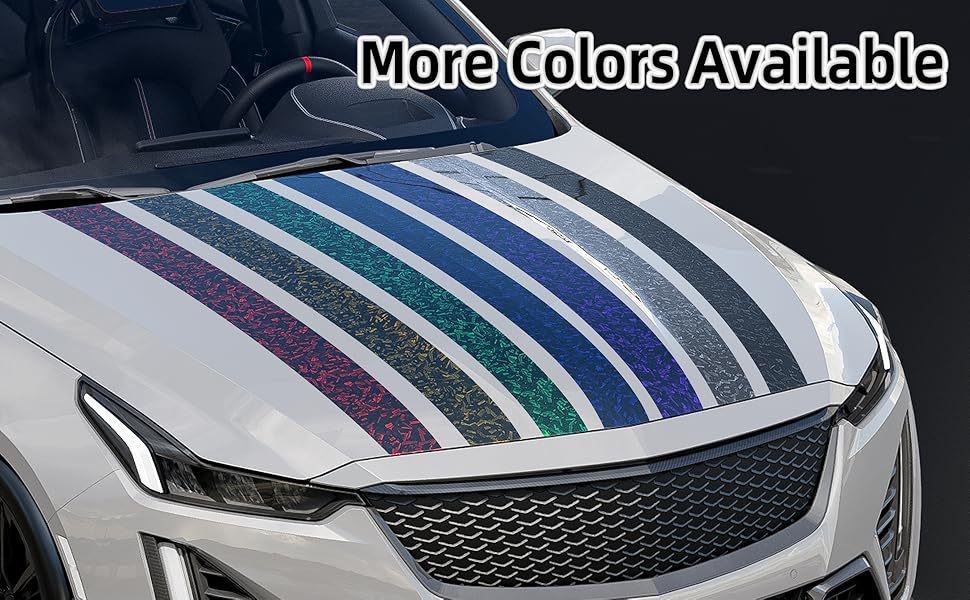 Car Door Sill Strip Anti-Step Pedal Decorative Strip Pet Forged Carbon Fiber Pattern Black Bumper Door Color Changing Film