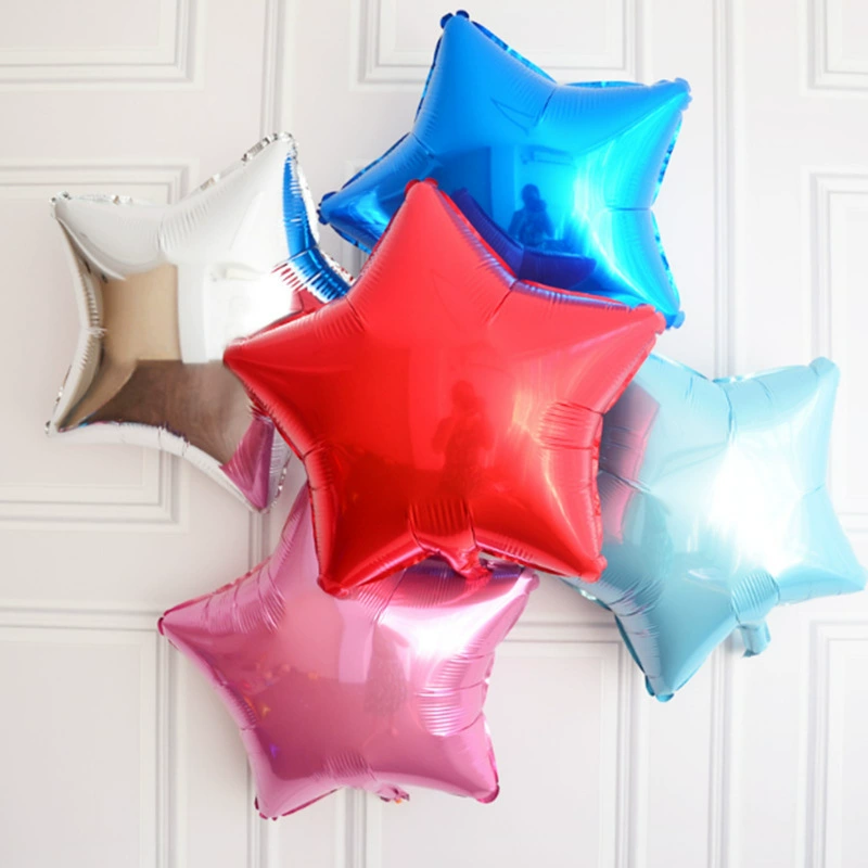 Серебряный шар, зелёные декорации, 18 дюймов, розовое золото
