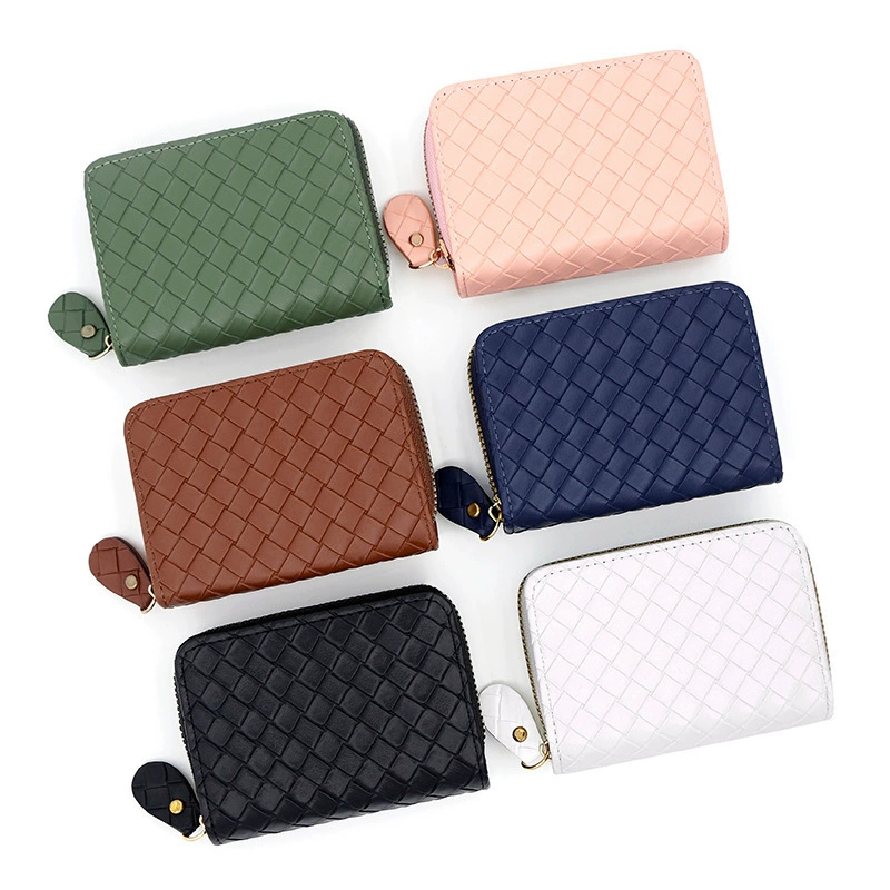 Стильный Woven Card Holder для детей - Zipper Wallet, идеально подходит для школы и банковских карт, Новая коллекция!