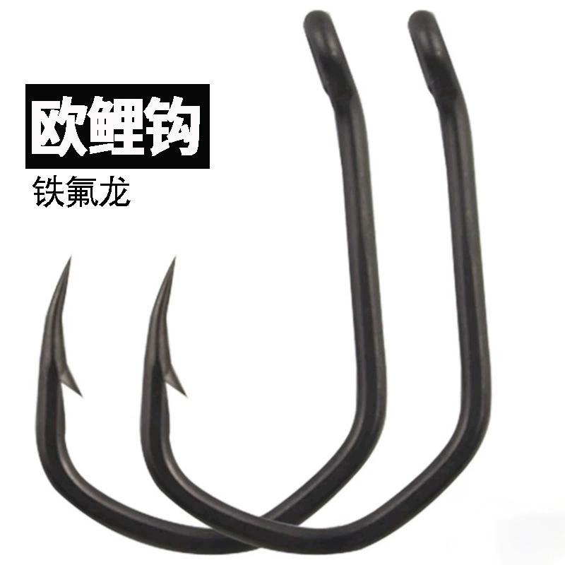 Европейские карповые рыболовные крючки имеют колючий тефлон для укрепления карповых крючков