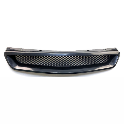 Cross-border car modification ABS black grid grille center grille suitable for Honda Civic 99-00 air intake grille