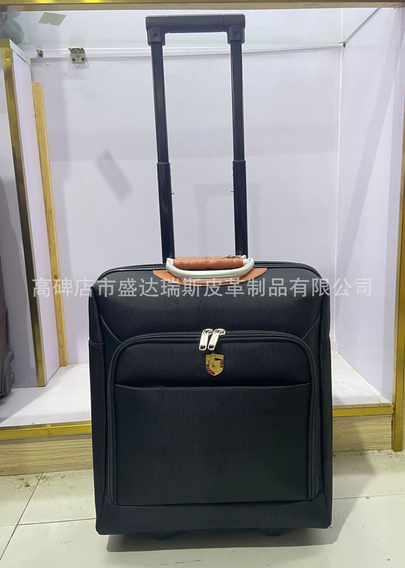 时尚商务休闲手提拉杆箱行李箱男女同款工厂定大容量布箱铝手把