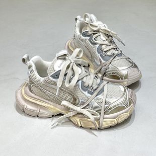 2023 new style daddy shoes height increasing platform sneaker casual retro couple men's and women's shoes