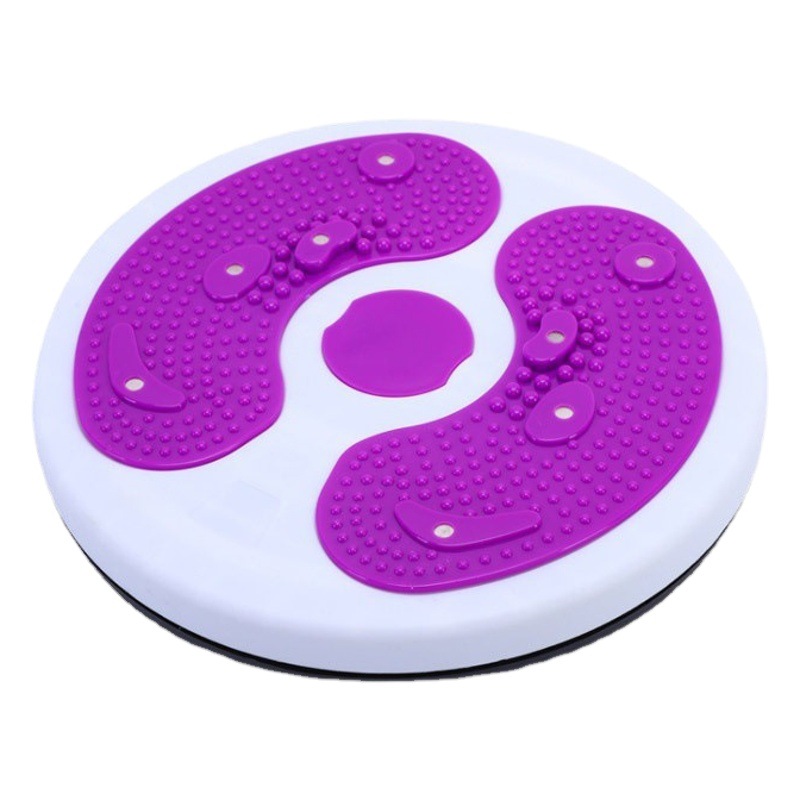 Nueva Placa de torsión de la cintura de medio mes Media Luna máquina de torsión de la cintura del hogar ejercicio de fortalecimiento del vientre entrenamiento de la aptitud magnética de la cintura y el abdomen