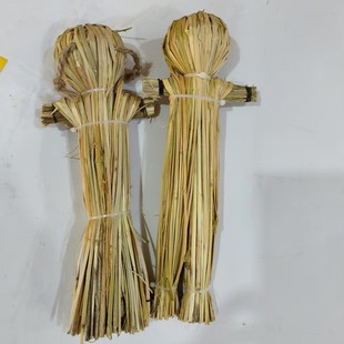 Scarecrow for Bird Deterrence in Rural Settings, Film Props, Straw Weaving, Rice Field Scarecrow Puppet, Traditional Handicraft Weaving