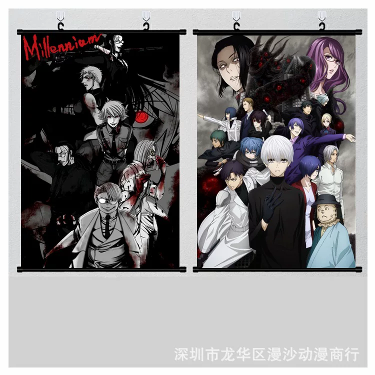 Cross-border Tokyo Ghost Ghost Kimmuye HD poster Around the dormitory decorative jewelry wall sticker anime hanging painting DIY