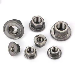 ISO 21670 three-point weld flange nut, hex flange weld nut, round three-point nut M6-M12