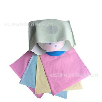 disposable Dental chair Pillow cover Coated Paper Dental chair Pillow cover Teeth chair head cover Laminated paper chair cover