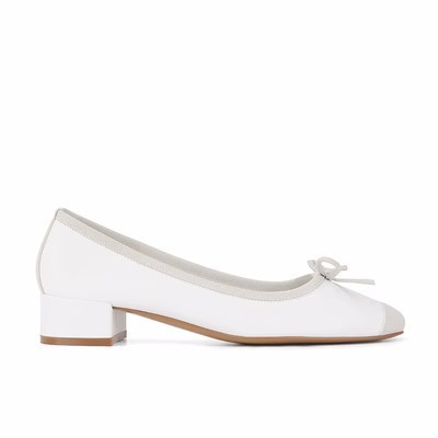 우유 흰색 (중간 뒤꿈치)