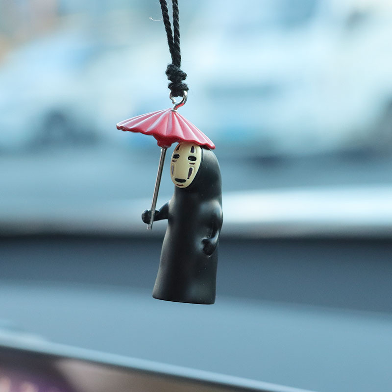 Cross-Border Scarecrow, Totoro, Buzz Lightyear Umbrella, Cute Ghost Car Decoration Supplies, Car Pendant, Decorative Pendant