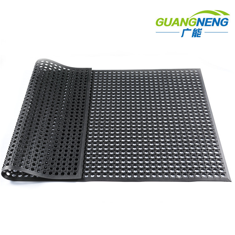 ly厂家销售橡胶防滑厨房疏水防滑垫橡胶疏水孔垫地垫