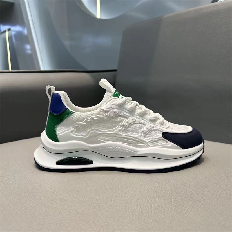 2026 Summer Mesh Shoes for Men, Breathable Running Shoes, Comfortable Soft-Soled Student Trendy Shoes, Thin Mesh Versatile White Shoes