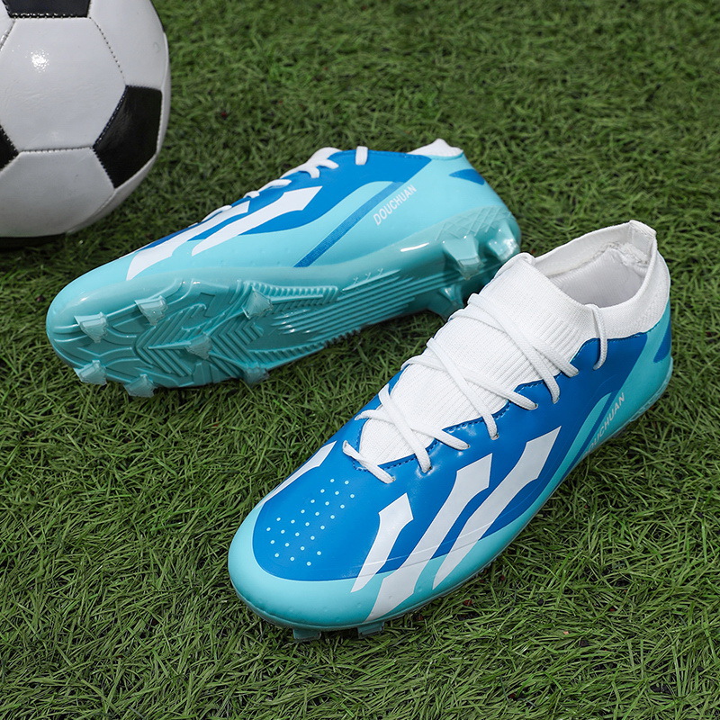 Nuevo cross-border AG zapatos de fútbol de clavos para niños adultos hombres TF zapatos deportivos de entrenamiento de clavos para jóvenes zapatos deportivos