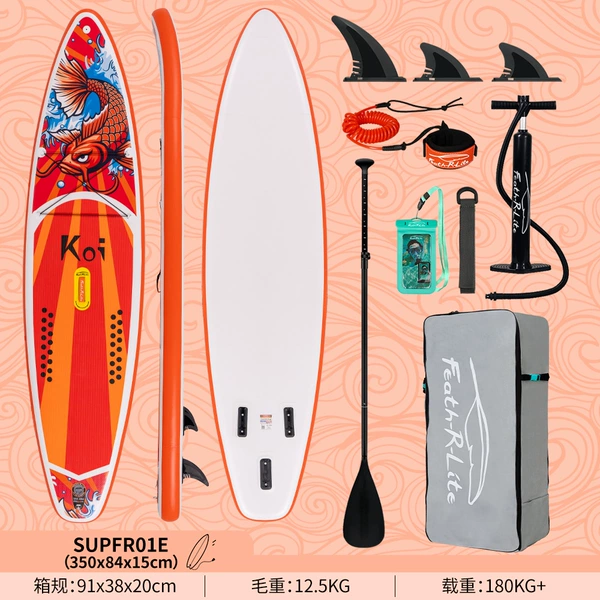SUPFR01E — 350 см, красный карп (с креплением для камеры)