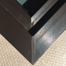 专业出口PVC彩色共挤平开门窗，三层中空玻璃，隔音防噪效果好