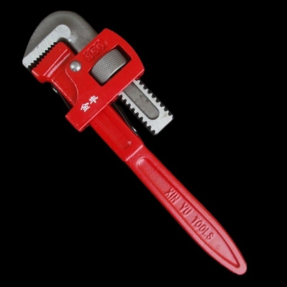 琅琊英式美式重型管钳子管子钳活口勾型水管扳手水泵钳水暖工具