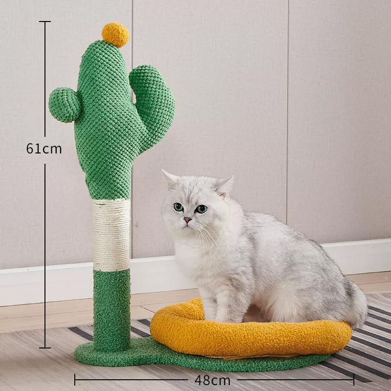 Cat climbing frame, universal four‑season multi‑level tower with hammock, condo and scratching posts