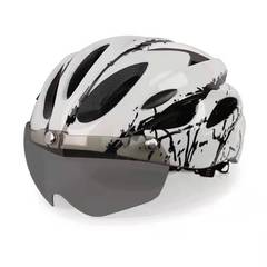 Windshield Glasses, Delivery Driver Helmet Magnetic Anti-Wind Visor, Safety Helmet, One-Size-Fit-All for Men and Women, Adjustable
