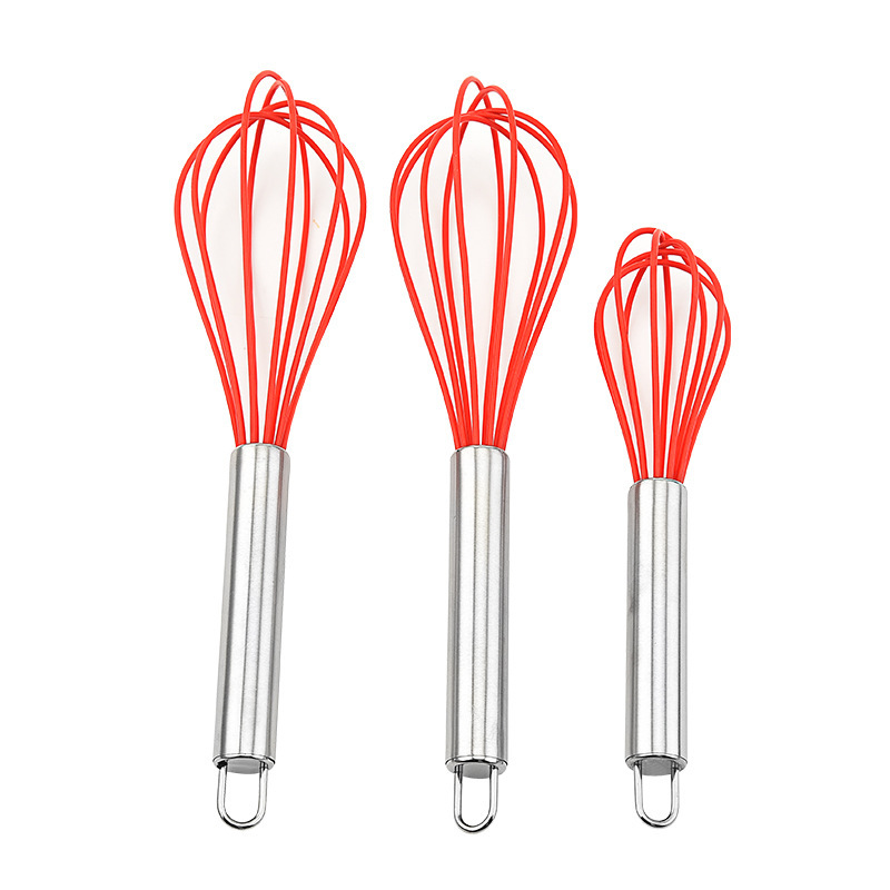 メーカー卸売りシリコン泡立て器キッチン泡立て器ガジェット焙煎手動卵撹拌器|undefined