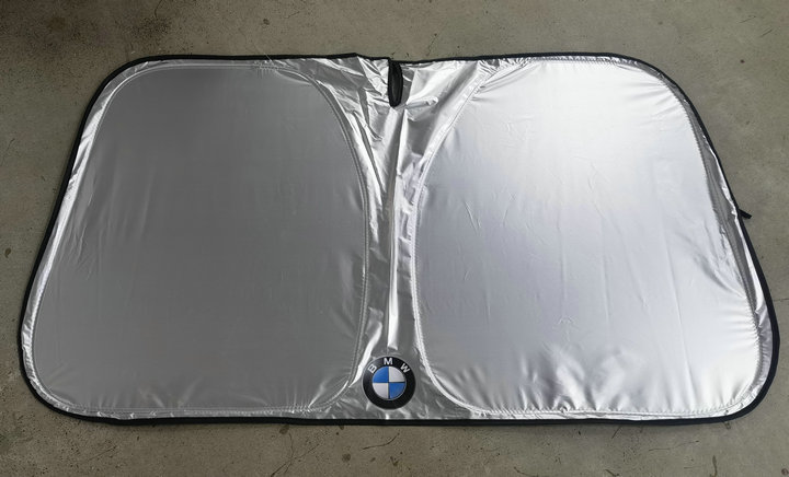 Sun visor car front gear sun visor car titanium silver heat insulation heat protection UV heat release sun protection opaque