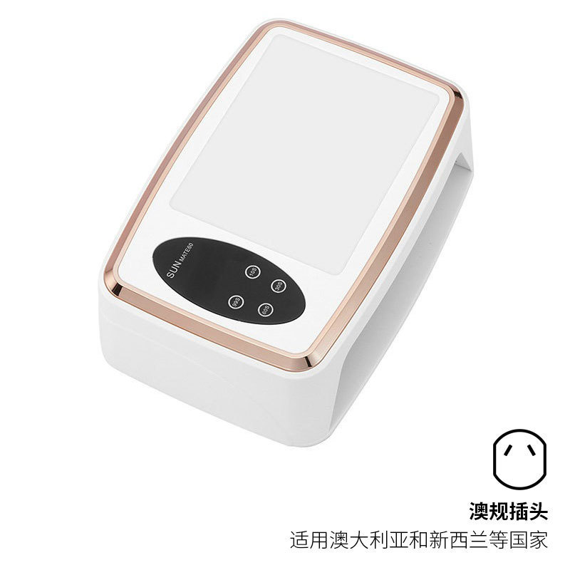 Lámpara de manicuras con almohada de mano, máquina de manicuras de alta potencia, secador rápido, tienda de manicuras, lámpara de manicuras, secador de gel de manicuras