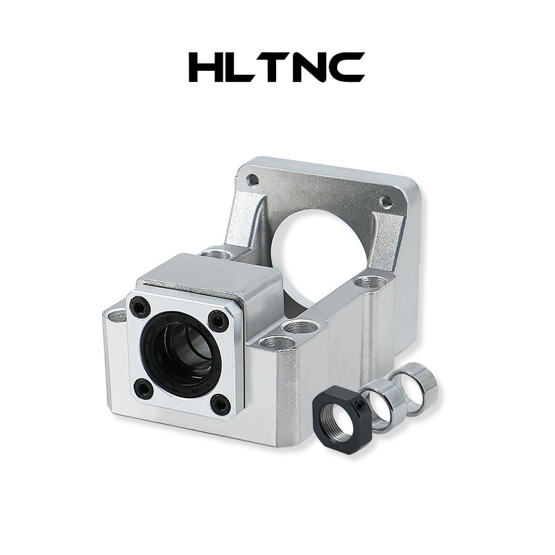 Servo motor seat fixing seat screw rod bearing support seat vertical horizontal motor 8657 stepping motor integrated bracket