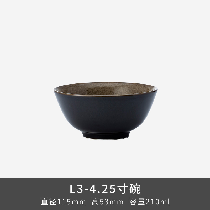 Transfronterizos LZ LICang cerámica cubiertos de ensalada de frutas de lujo ligero platos de arroz tazas de té caseras