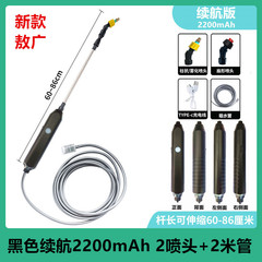 2喷头长续航电动喷雾枪浇花电动喷壶喷水枪消毒打药家用喷雾器