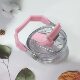 Factory direct supply 30oz car cup lid double drink lid stainless steel insulation cup lid large capacity transparent plastic lid