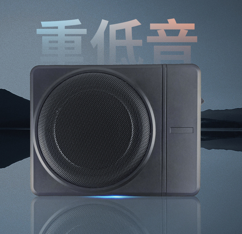 Source Factory 10inch Car Subwoofer 12V Ultra-Thin Active Under-Seat Pure Bass Speaker Modification Oem in Stock
