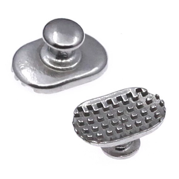 Алисия профессиональный ортодонтический общий литейный язык боковой пряжки, стоматологическое специальное ортодонтическое оборудование 10pcs/bag