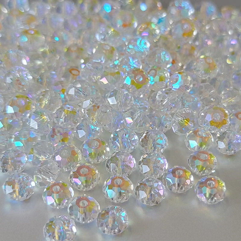 1 Set Glass Solid Color Beads display picture 8